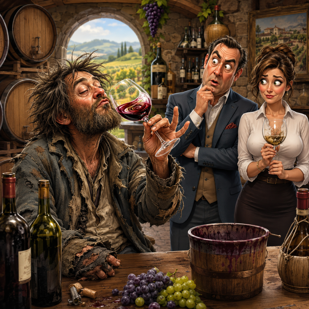 Video: The longtime wine taster - Daily Funny Vibes